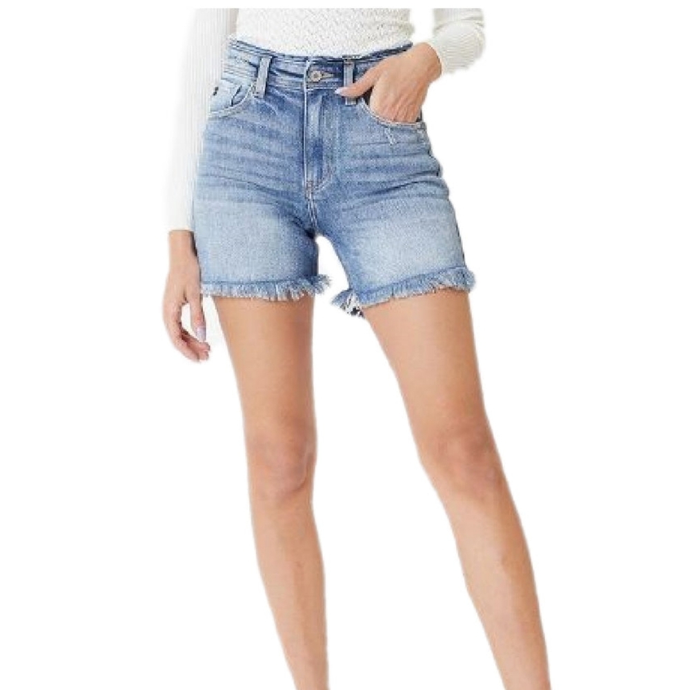 Women's Blue Denim Shorts